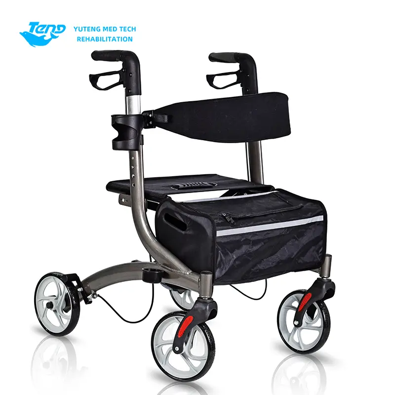 Walkator wytrzymałego z siedzeniem
